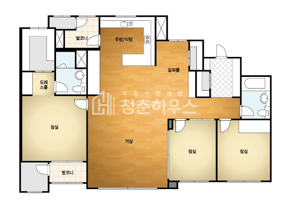 대구 달성군 구지면 과학마을로3길 14 108동 ★유보라강추★ 탁트인영구조망★구지반도1차 저층매매★ 매매 매물번호 11169 사진 1